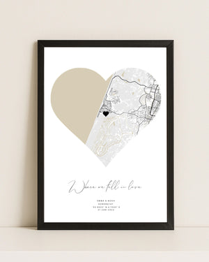 Jouw gepersonaliseerde kaartposter